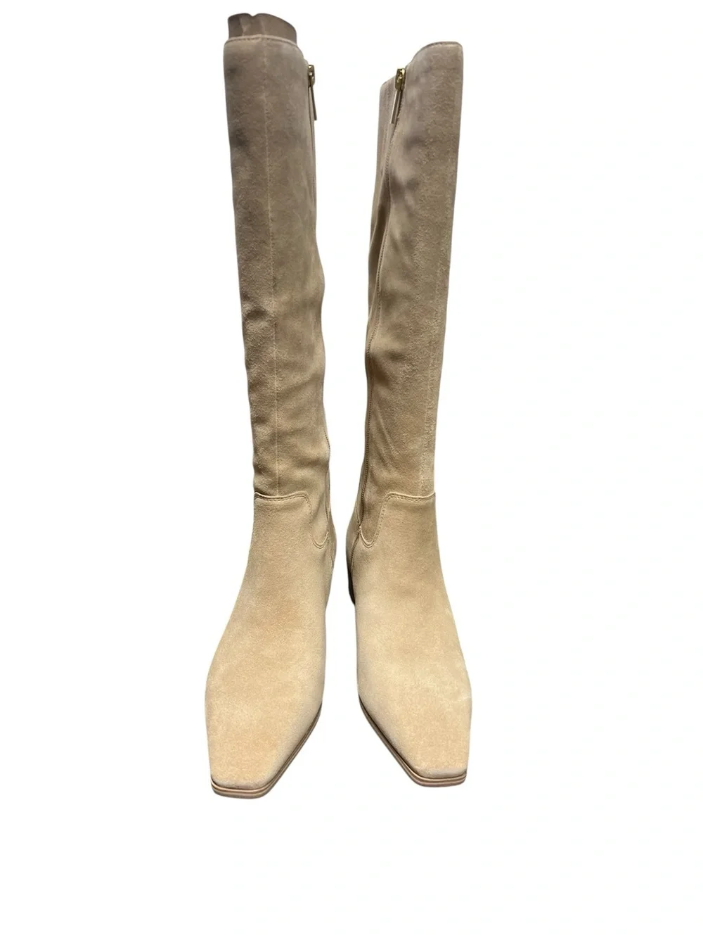 New Vince Camuto Pavla Over-the-Knee Suede Boots in Tortilla 5.5